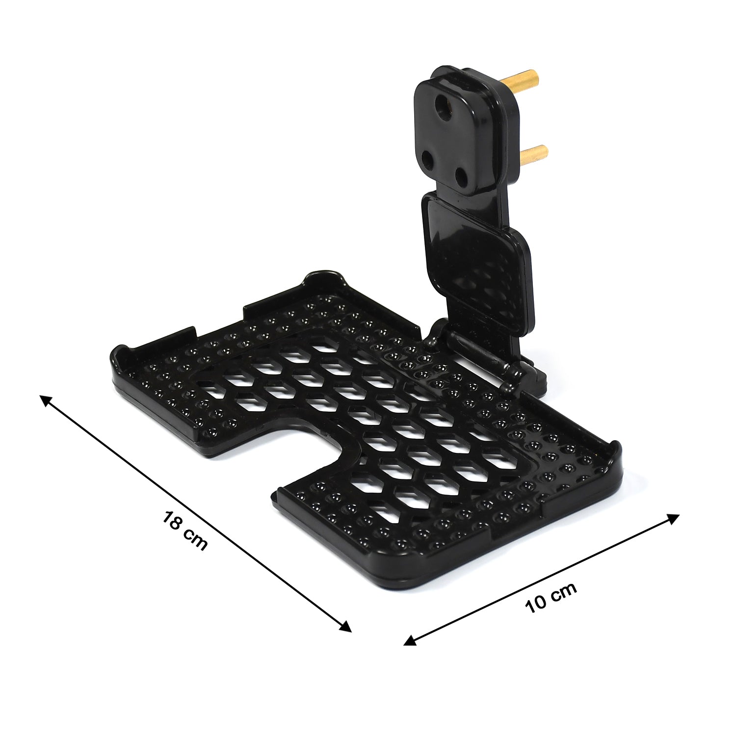6496B Multi-Purpose Wall Holder Stand for Charging Mobile Just Fit in Socket and Hang ( Black ) DeoDap 6496B Multi-Purpose Wall Holder Stand for Charging Mobile Just Fit in Socket and Hang ( Black ) DeoDap